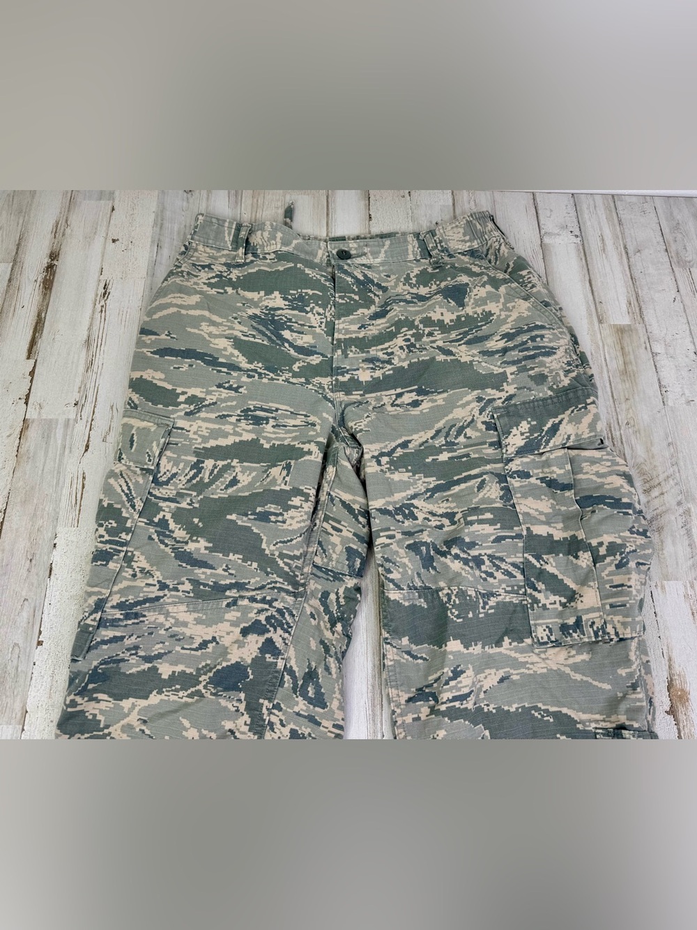 US Air Force Pant Mens 32x29 Camo Cargo Military Uniform Combat - Picture 2 of 12